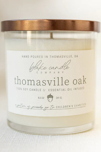Blake Candle Company - Thomasville Oak Candle (8.5 oz)