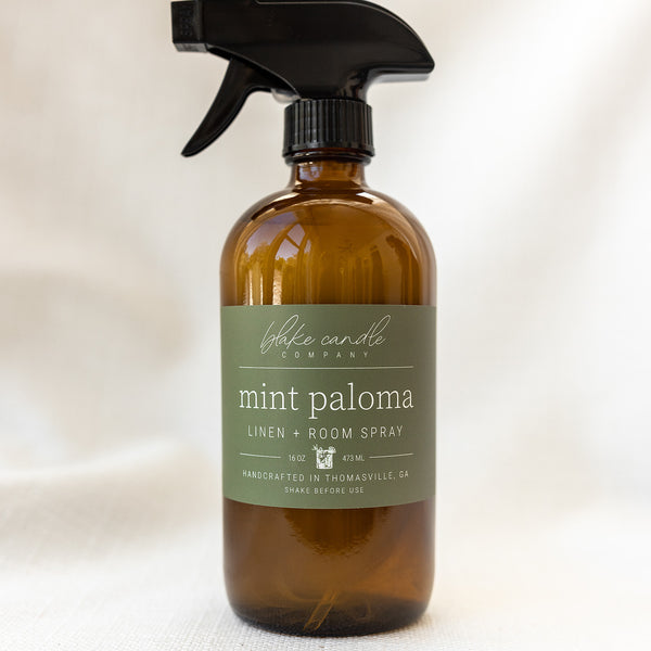 Blake Candle - Mint Paloma Linen + Room Spray