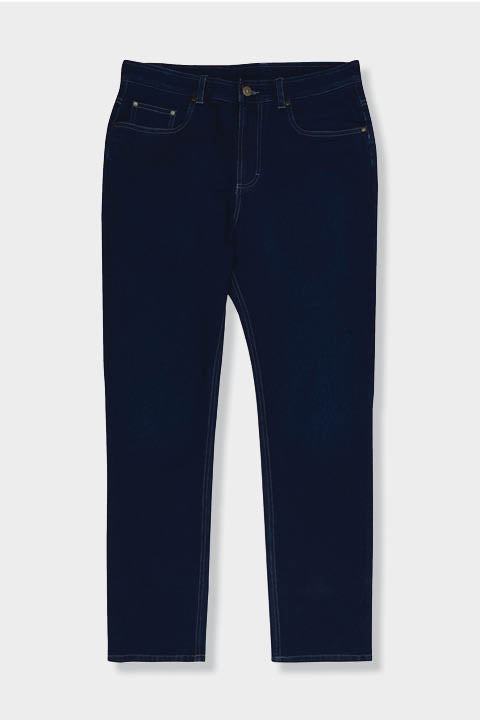 Genteal - 5 Pocket Flex Jean (Dark Indigo)