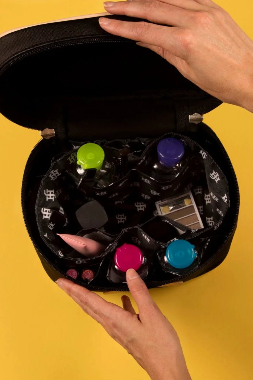 Jon Hart - Makeup Case Organizer (Black Lining With White Logo)