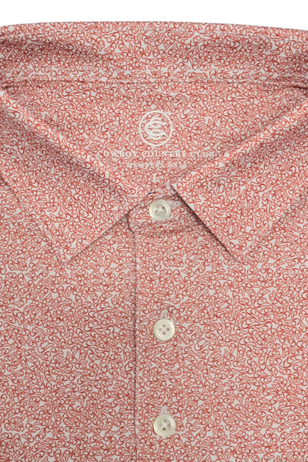 Cowboy Country Club - Cowboy Hat Polo (Brick)