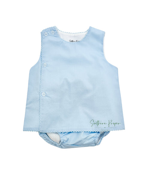 2 Piece Diaper Set - Blue