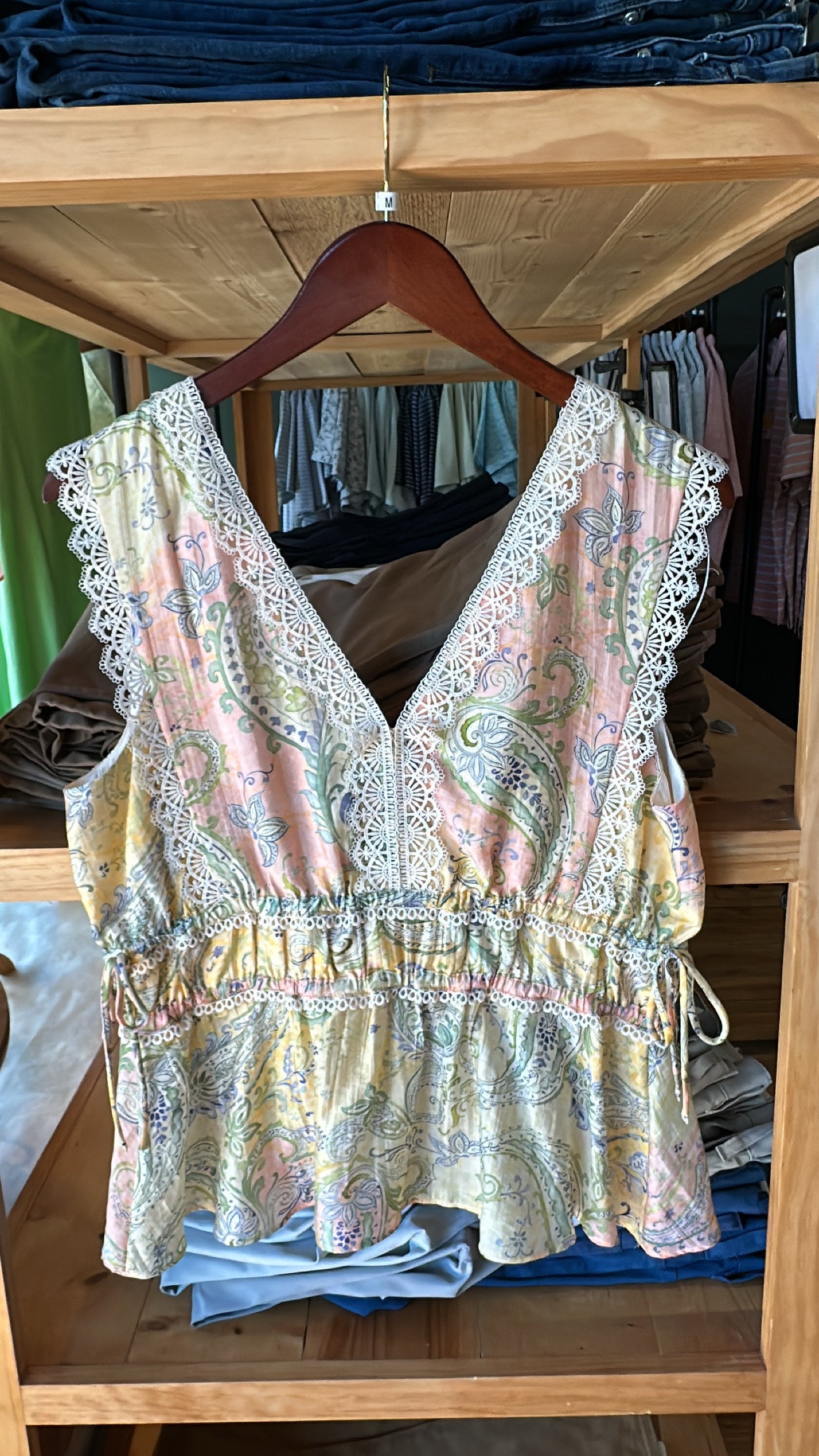 Brennan Top (Yellow Multi)