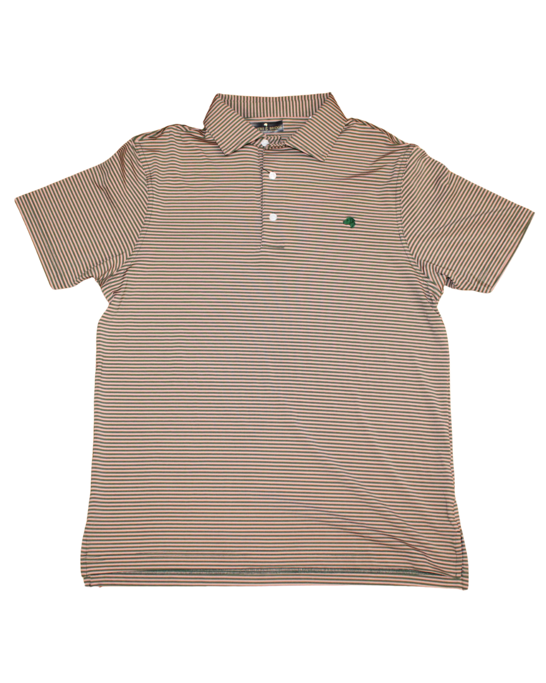Rivers & Bridge - Performance Polo (Green/Khaki)