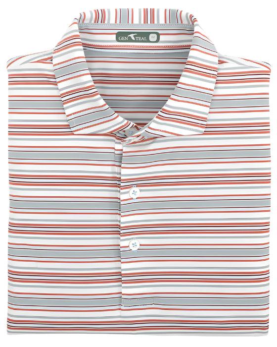 Genteal - Kingsbury Performance Polo (Rose)