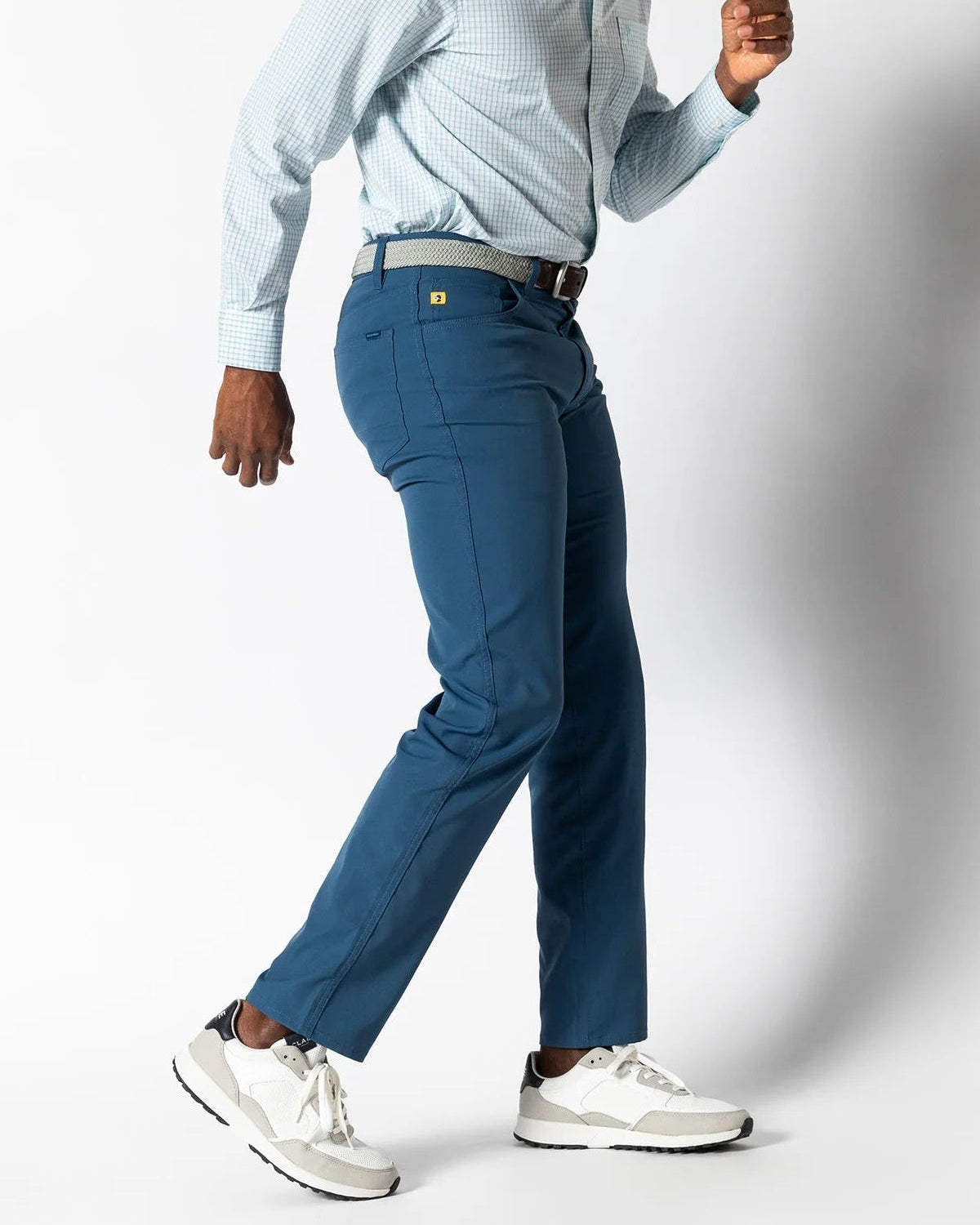 Duck Head - Long Drive Performance 5-Pocket Pant (Midnight Blue)