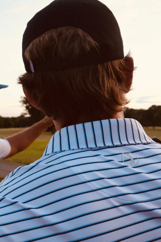 Cowboy Country Club - Two Striped Polo