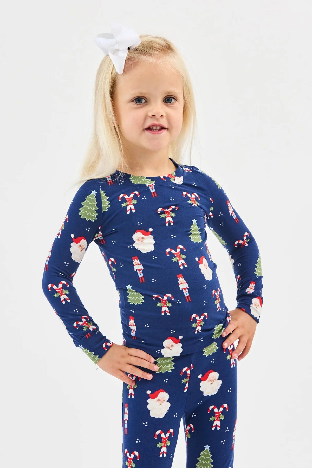Mary Square - Toddler Pajamas (Peppermint Pine)