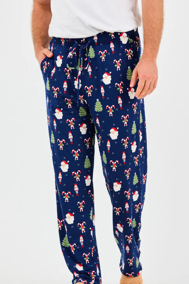 Mary Square - Men's Pajama Pants (Peppermint Pine)