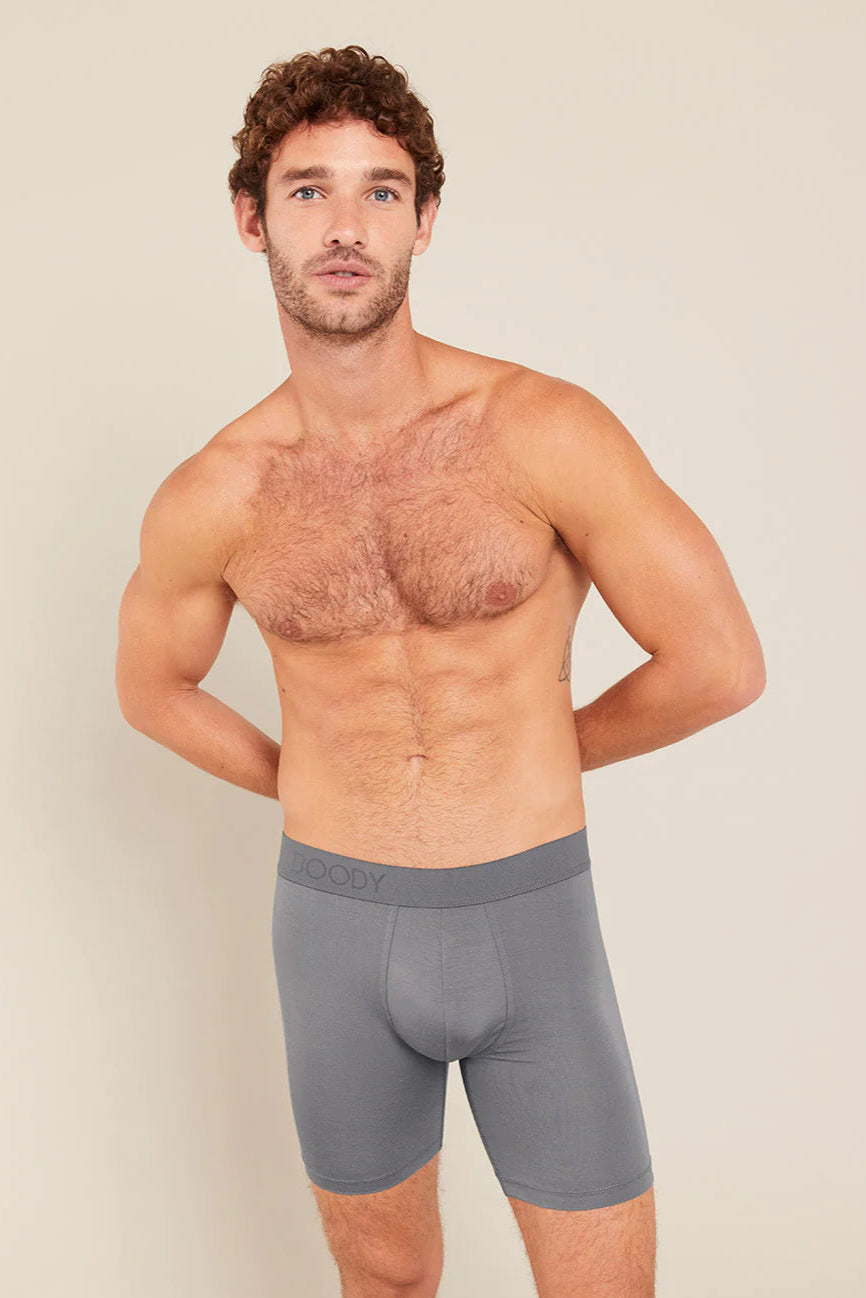 Boody - Men's Everyday Long Boxers (Ash)