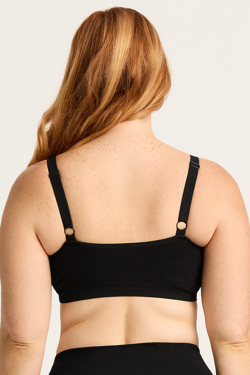 BOODY - Full Bust Wireless Bra (Black)