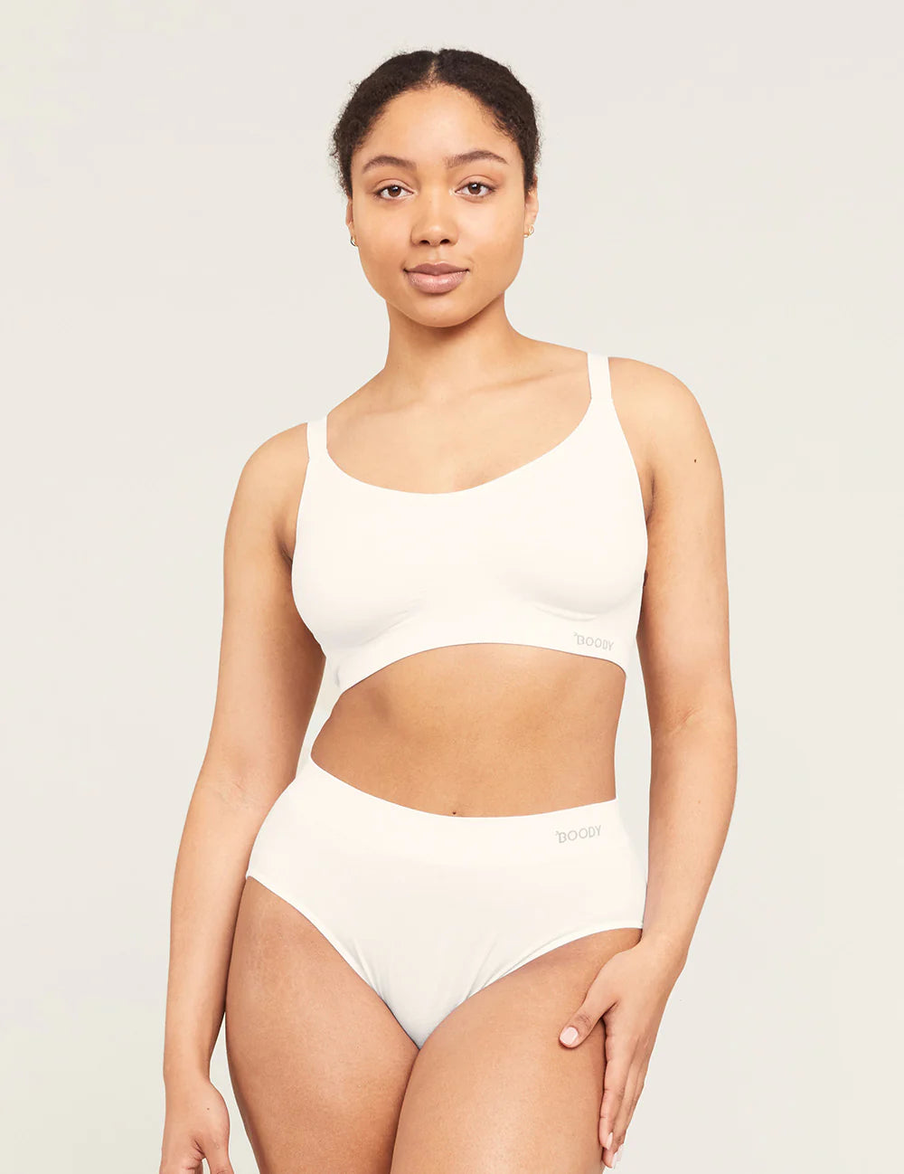 BOODY - Full Briefs (White)