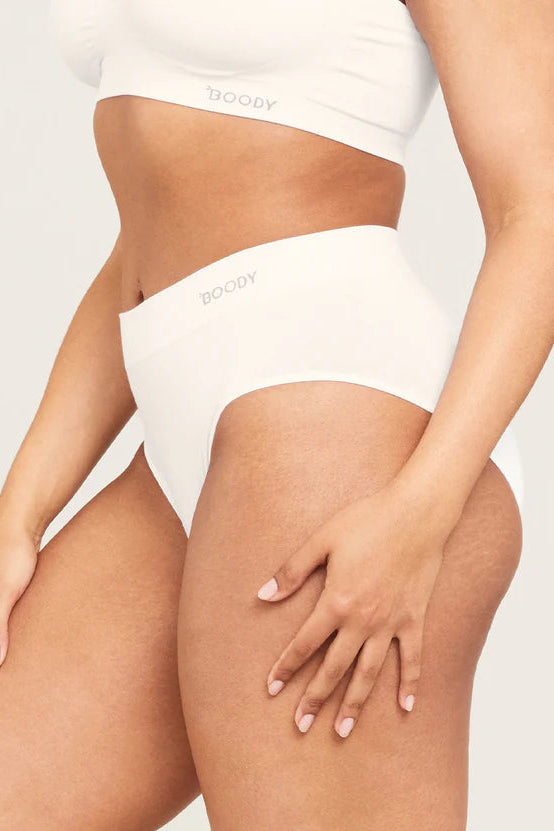 BOODY - Full Briefs (White)