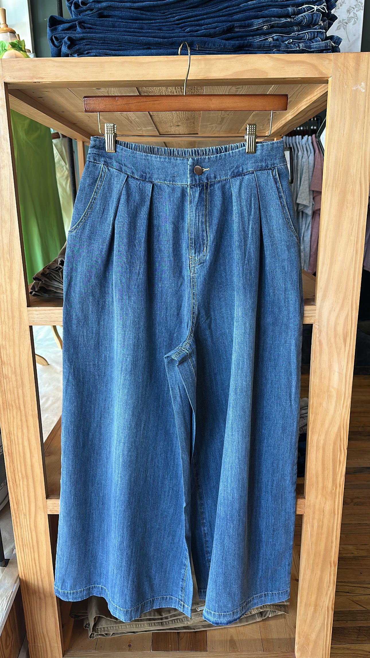 Lana Pant - Denim Blue