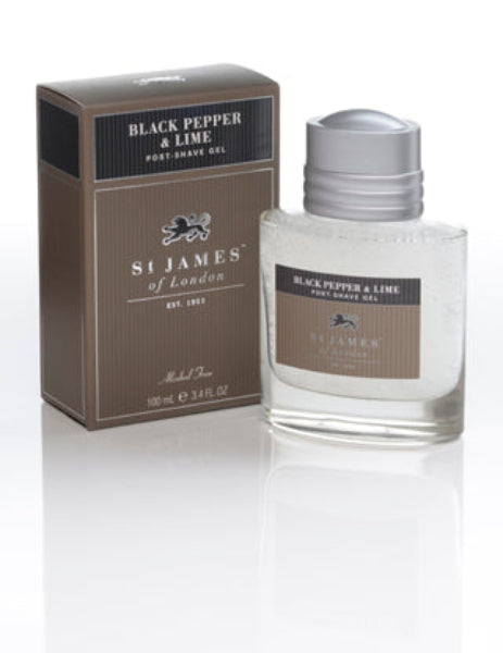 St. James of London - Post Shave Gel (Black Pepper & Lime)