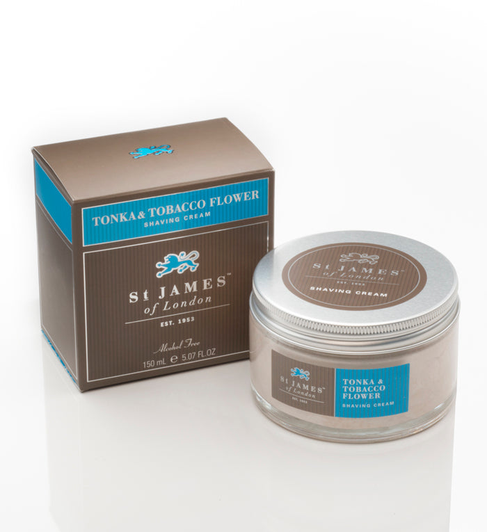 St. James of London - Shaving Cream (Tonka & Tobacco Flower)