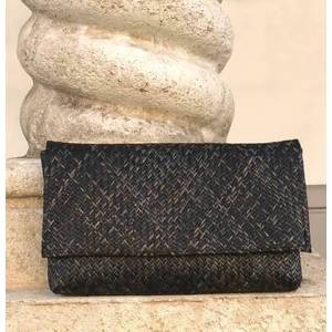 Rattan Clutch (Black)