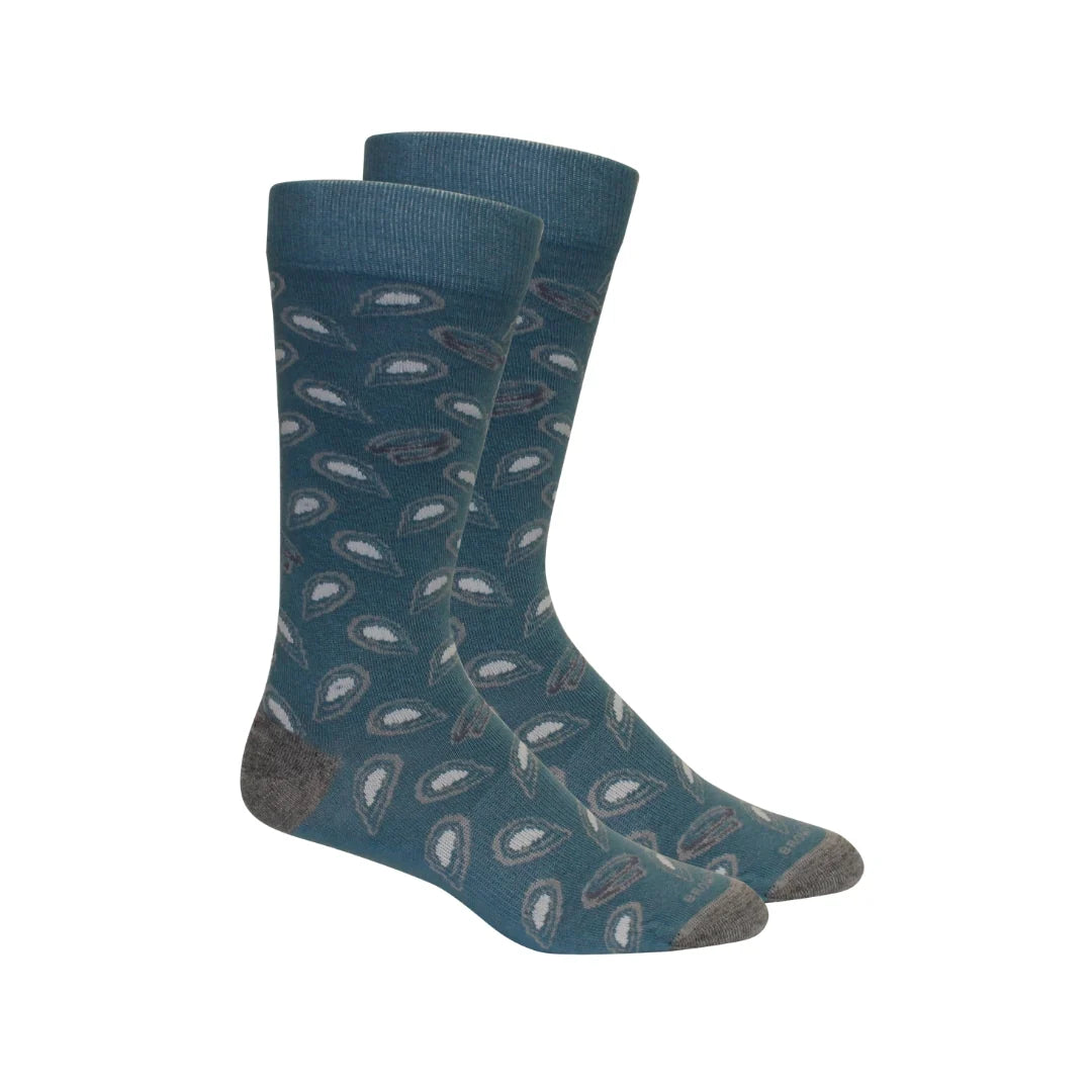 Brown Dog Socks - Shuckin (Insignia Blue/Majolica)