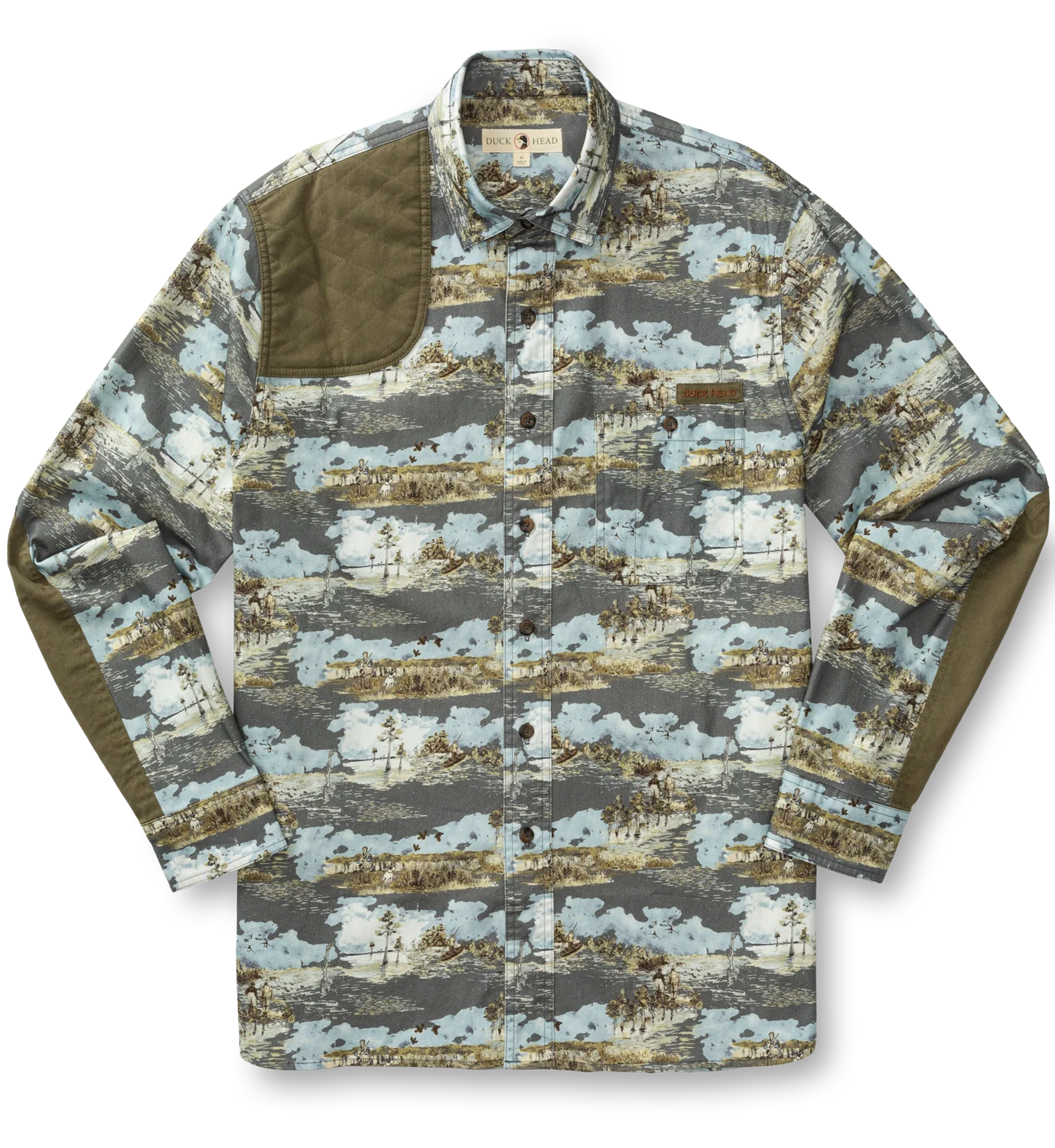Duck Head - Woodland Shooting Shirt (Sedona Sage Print)