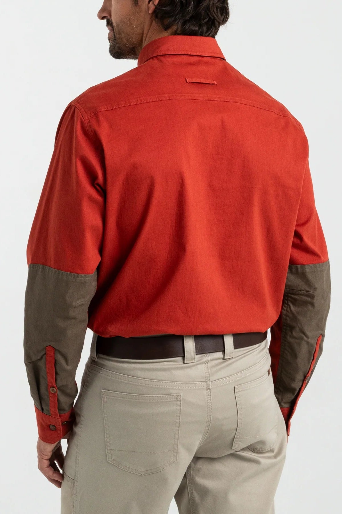 Duck Head - Woodland Shooting Shirt LS (Red Ochre) FINAL SALE