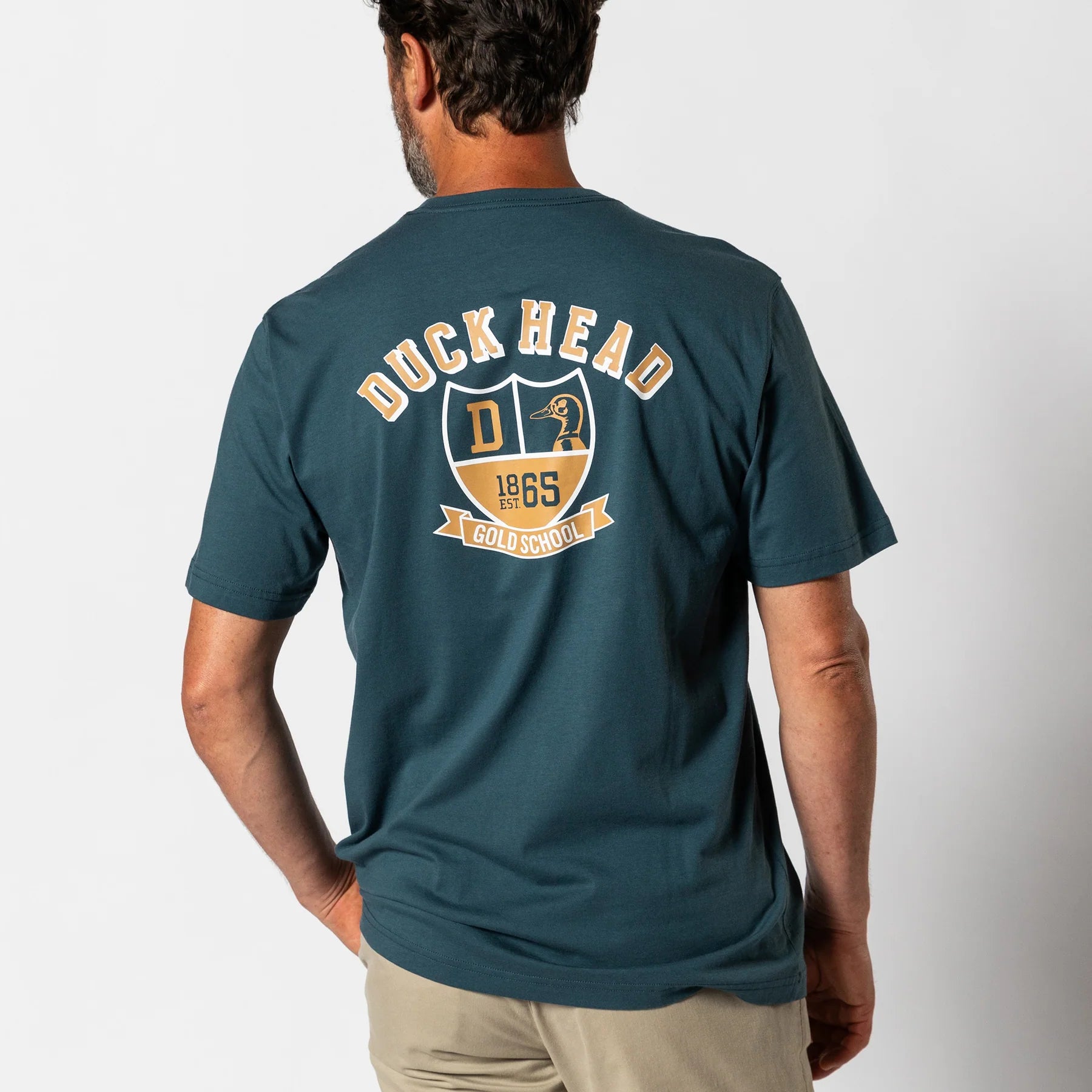 Duck Head - Gold School Tee (Orion Blue)