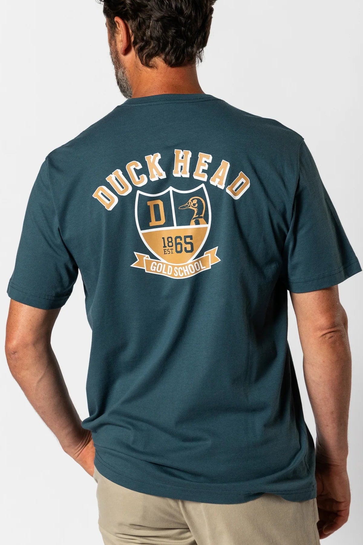 Duck Head - Gold School Tee (Orion Blue)