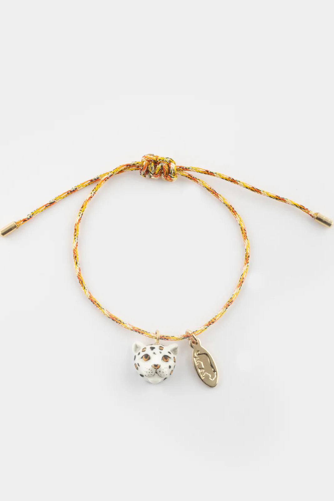Nach - White Leopard Charm Bracelet (Savane)