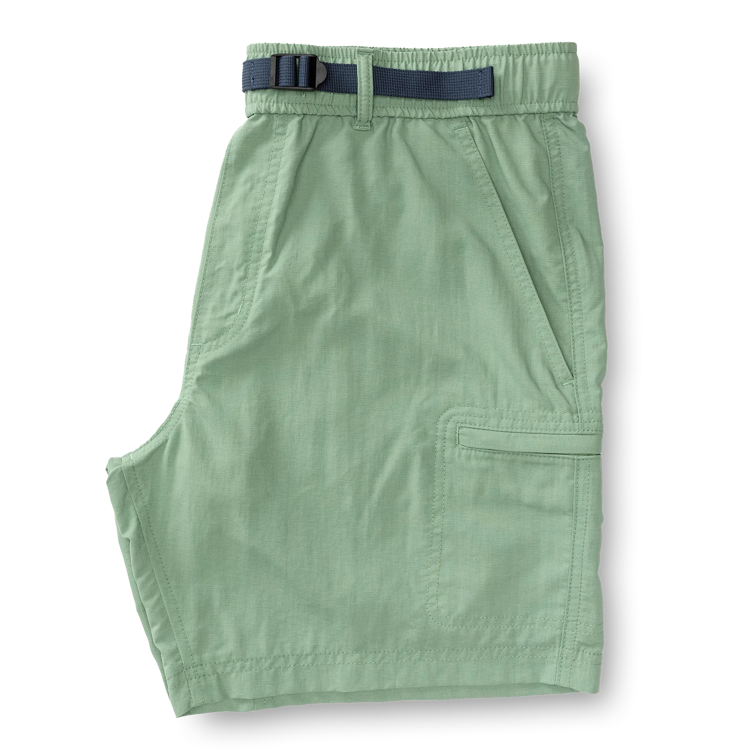 Duck Head On the Fly Performance Short 7" - Rowing Green