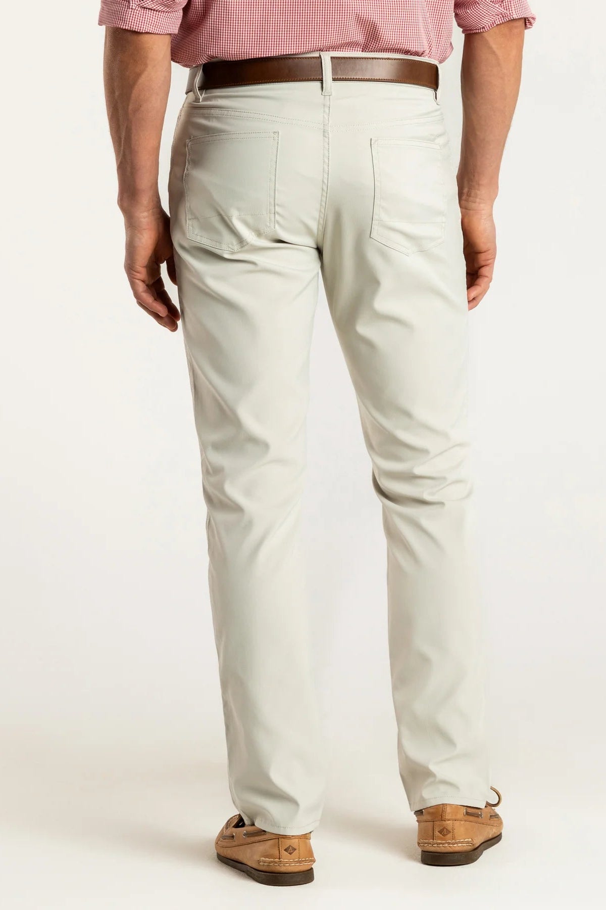 Duck Head - Long Drive Performance Five-Pocket Pant (Stone)