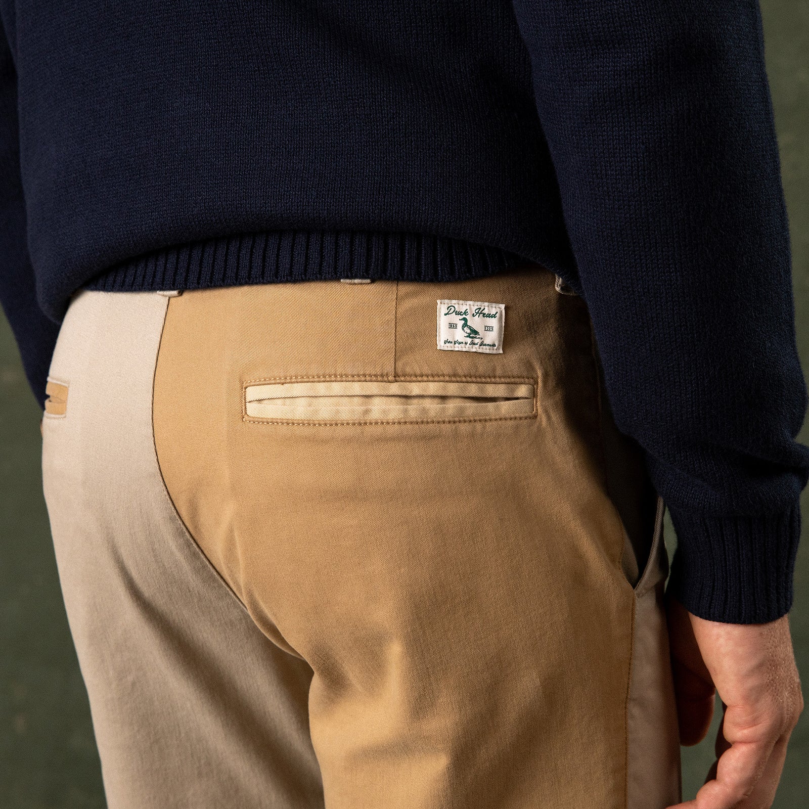 Duck Head - Colorblock Gold School Chino