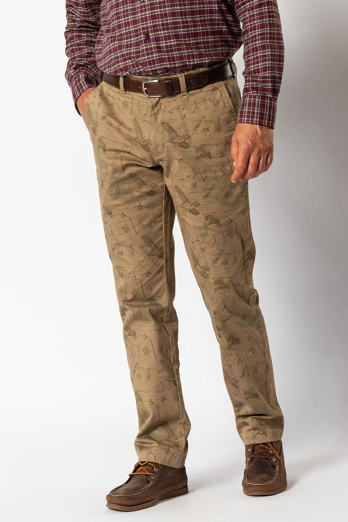 Duck Head - Classic Fit Gold School Chino (Mallard Blueprint)