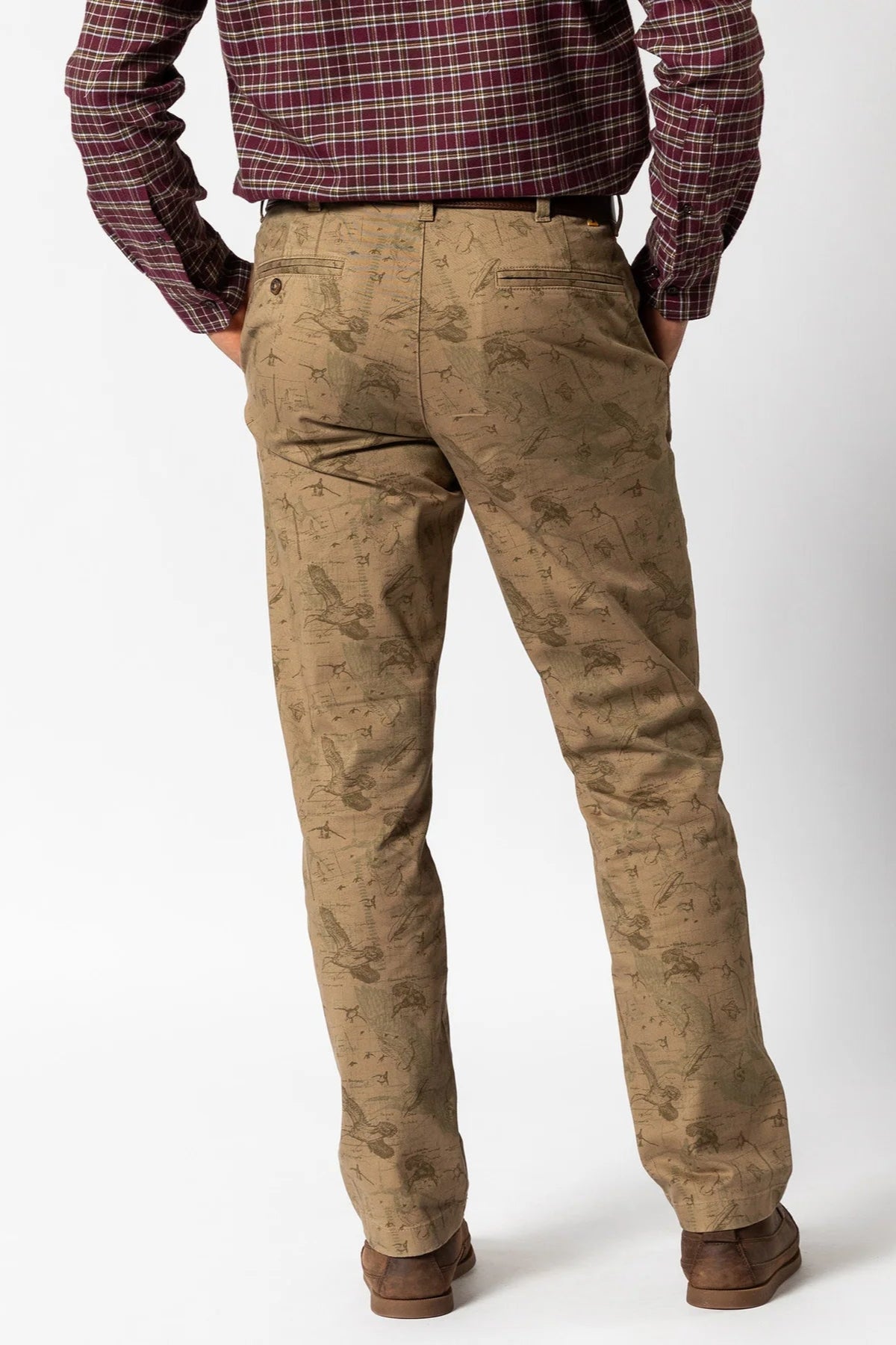 Duck Head - Classic Fit Gold School Chino (Mallard Blueprint)