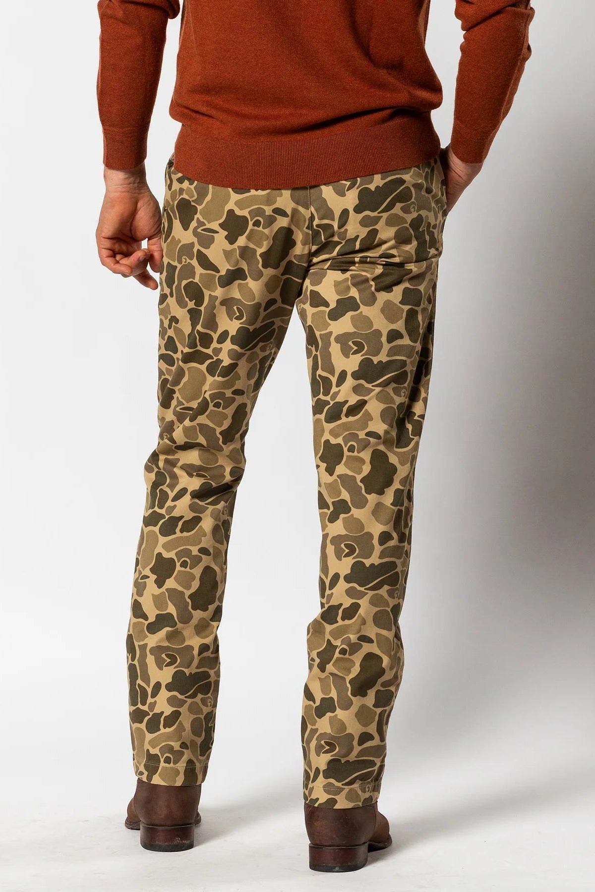 Duck Head - Classic Fit Gold School Chino (Original Khaki Camo)