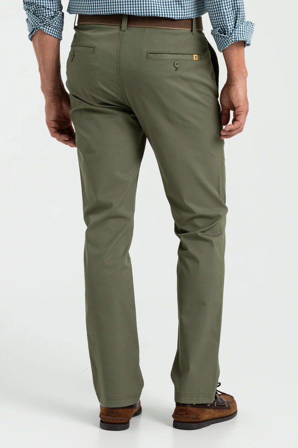 Duck Head - Harbor Performance Chino (Deep Lichen Olive)