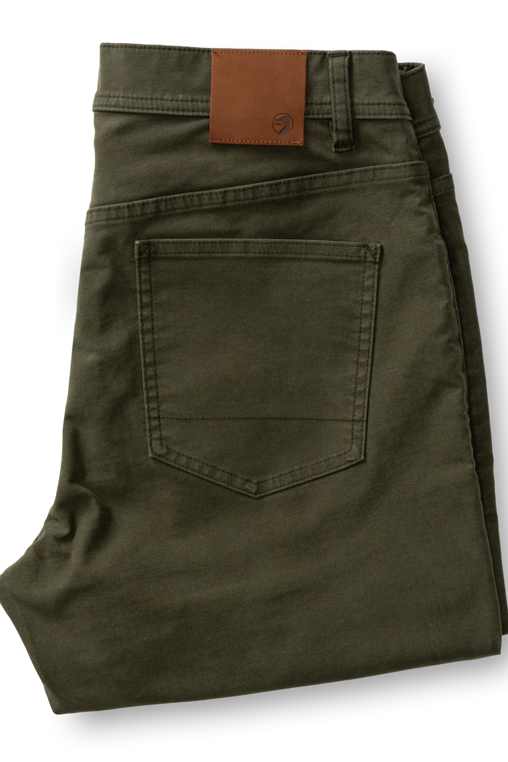 Duck Head - Weldon Garment Dyed Five Pocket Pant (Deep Olive)
