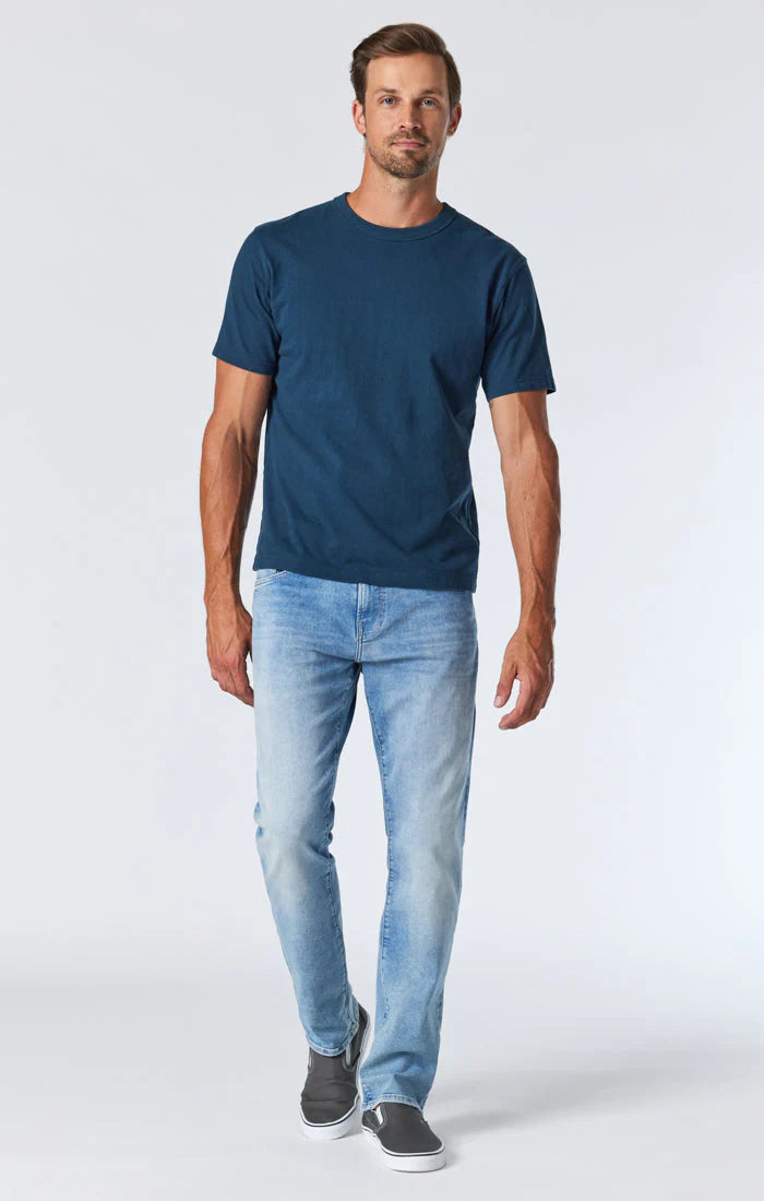 MAVI - Zach Straight Leg (Light Foggy Feather Blue)