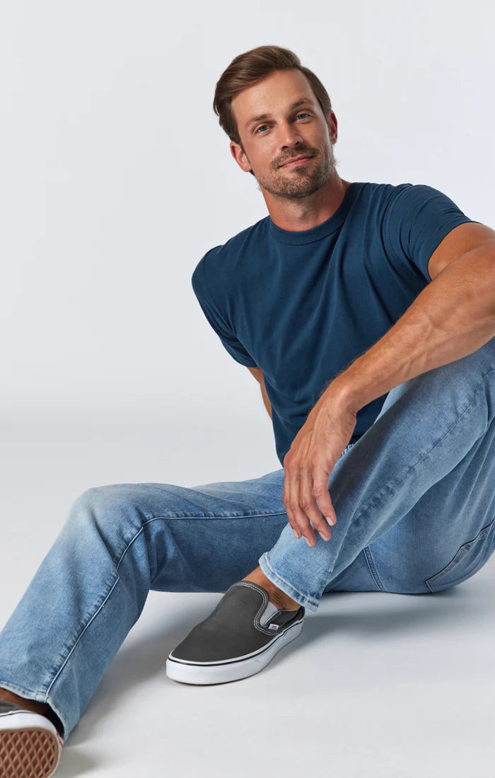 MAVI - Zach Straight Leg (Light Foggy Feather Blue)