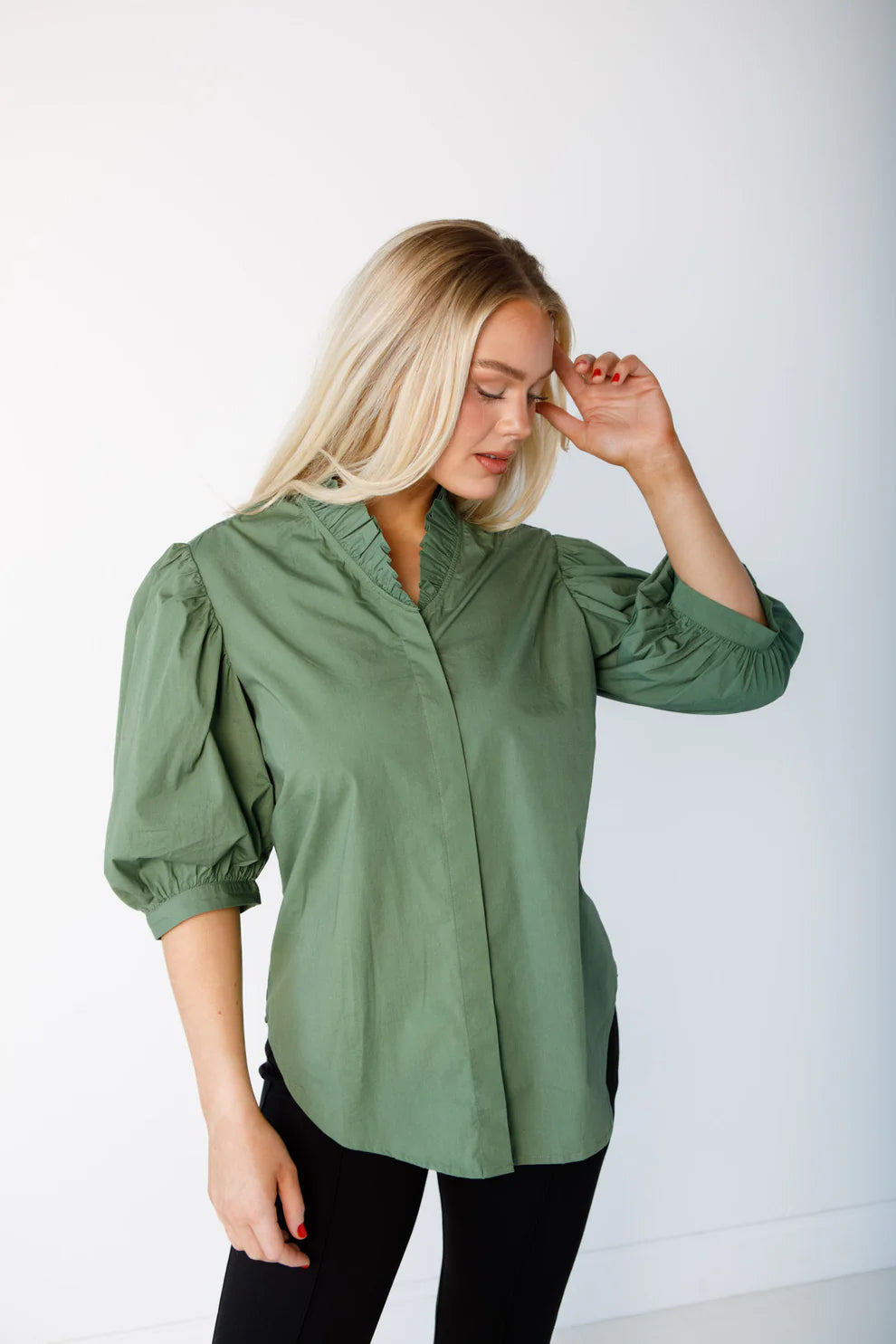 Holly Shae - Laura Top (Green)