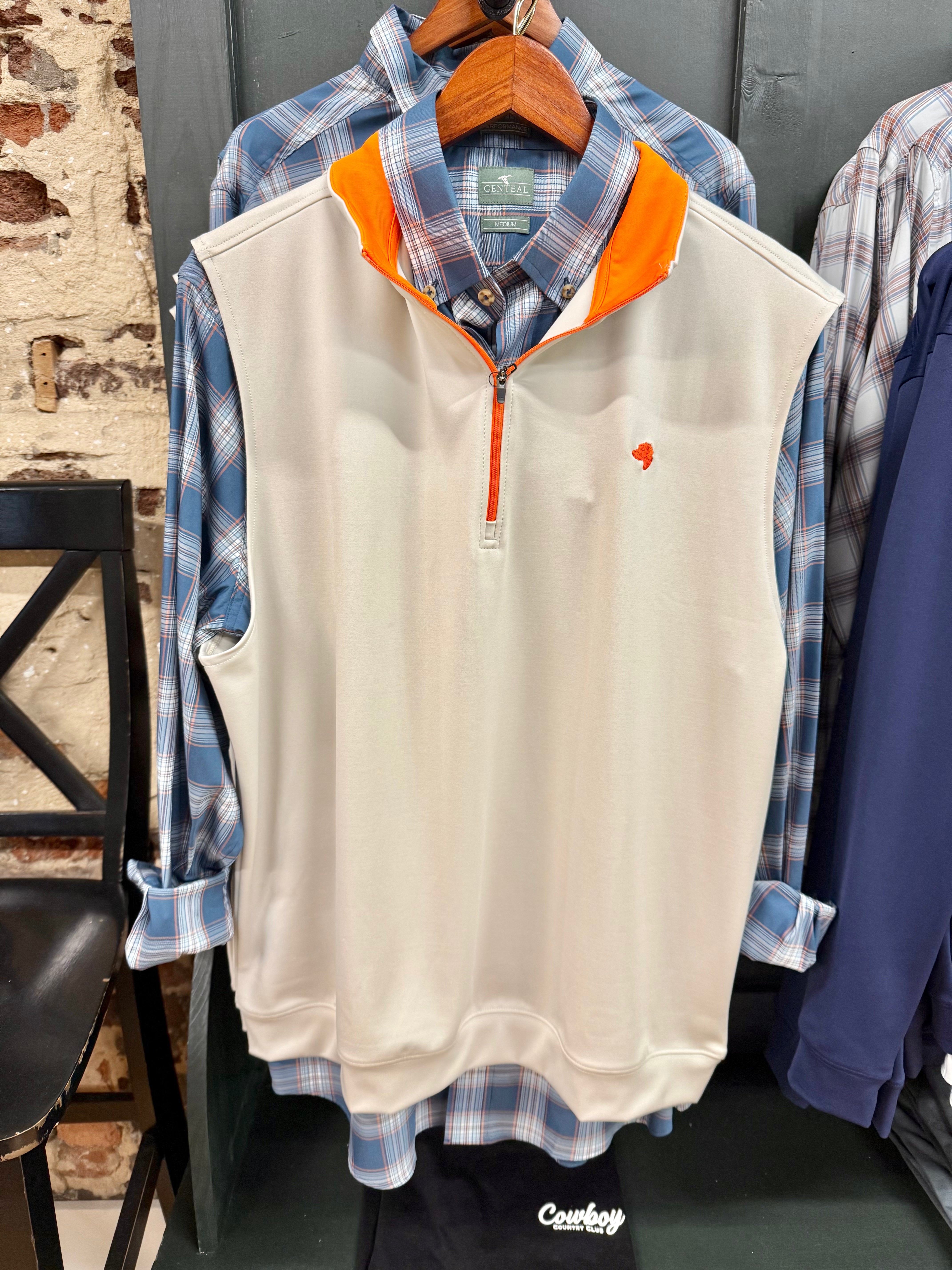 Rivers & Bridge - Performance Vest (Silver/Orange)