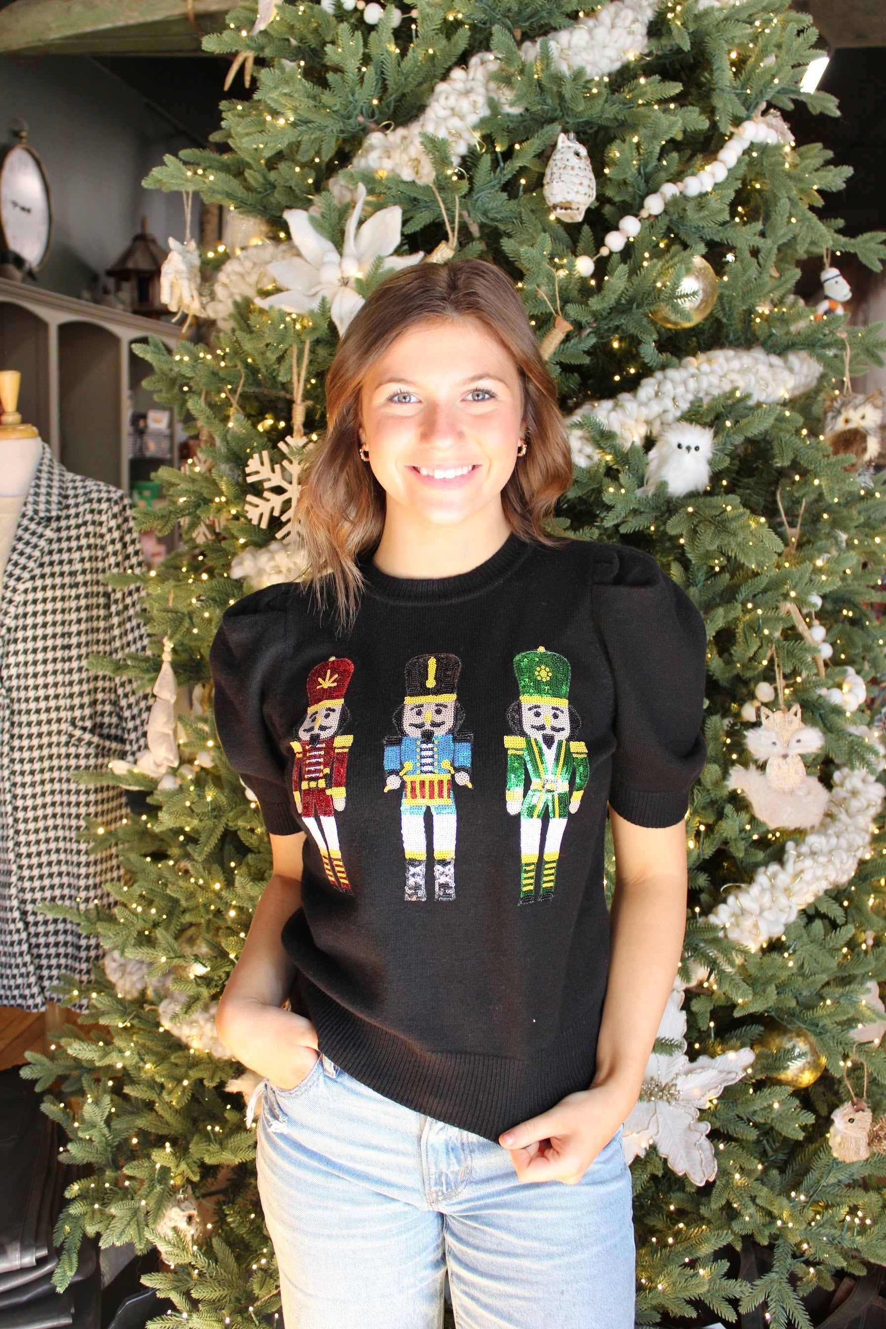 Nutcracker Sweater (Black)