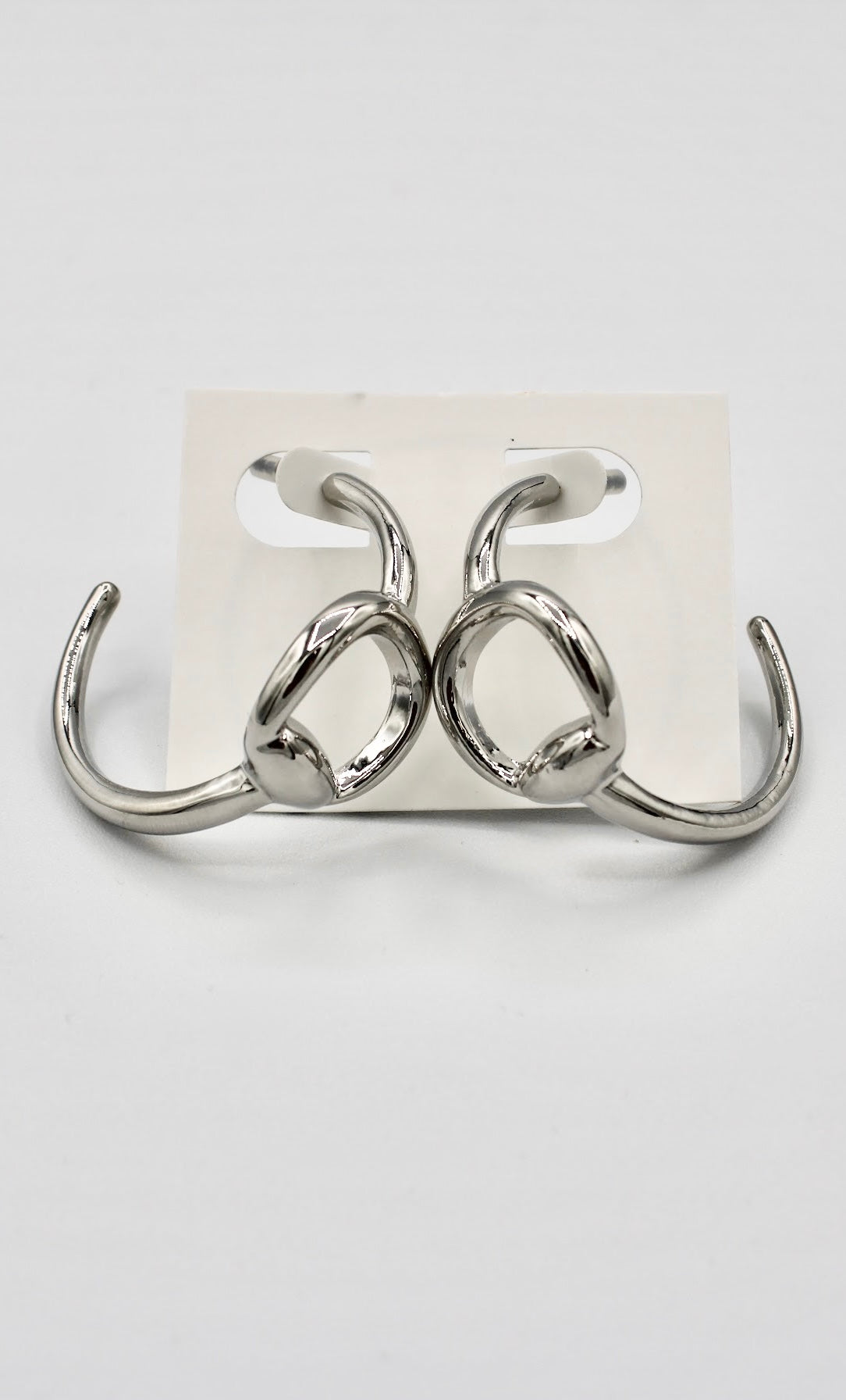 Horsebit Hoop (Silver)