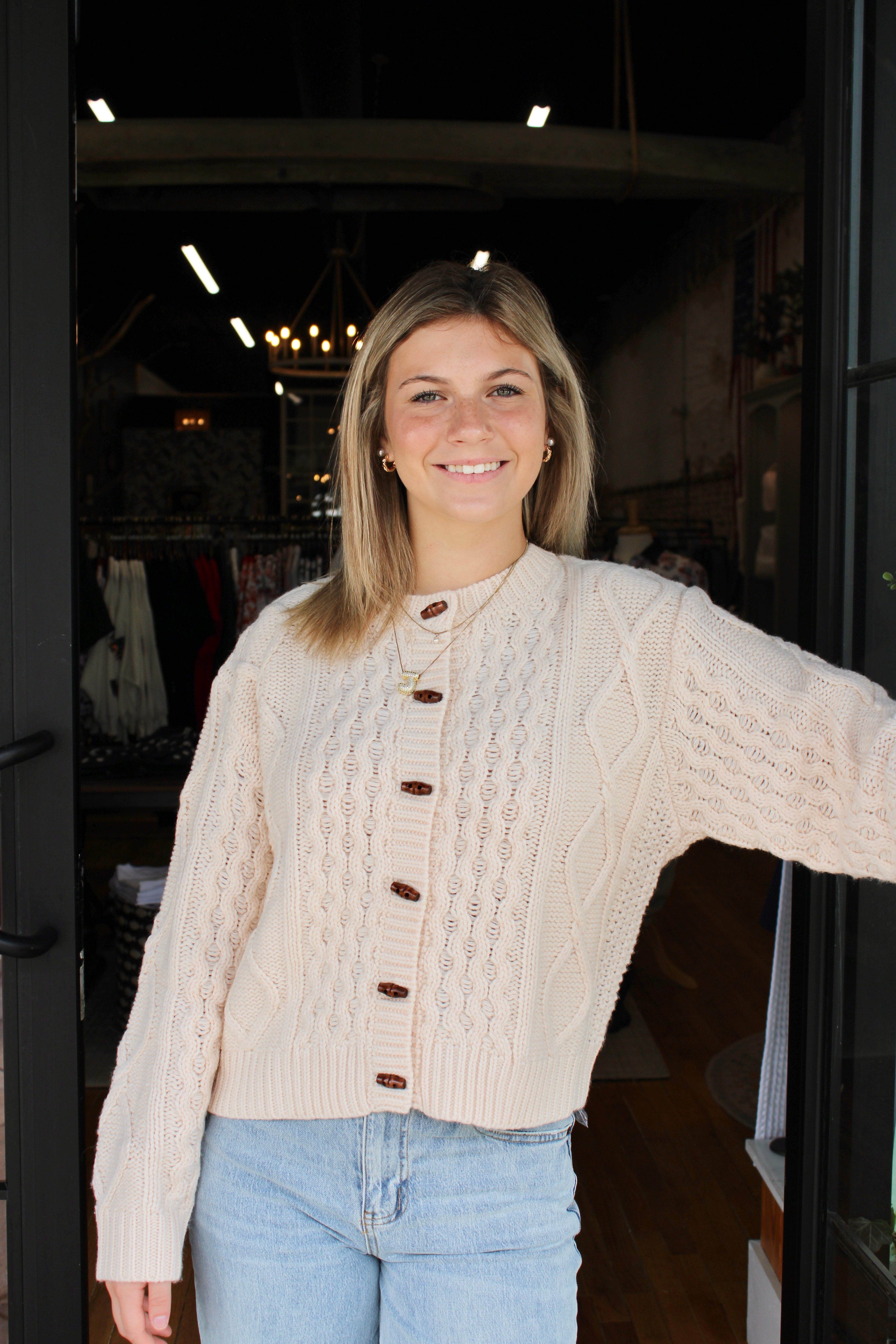 Deena Sweater (Cream)