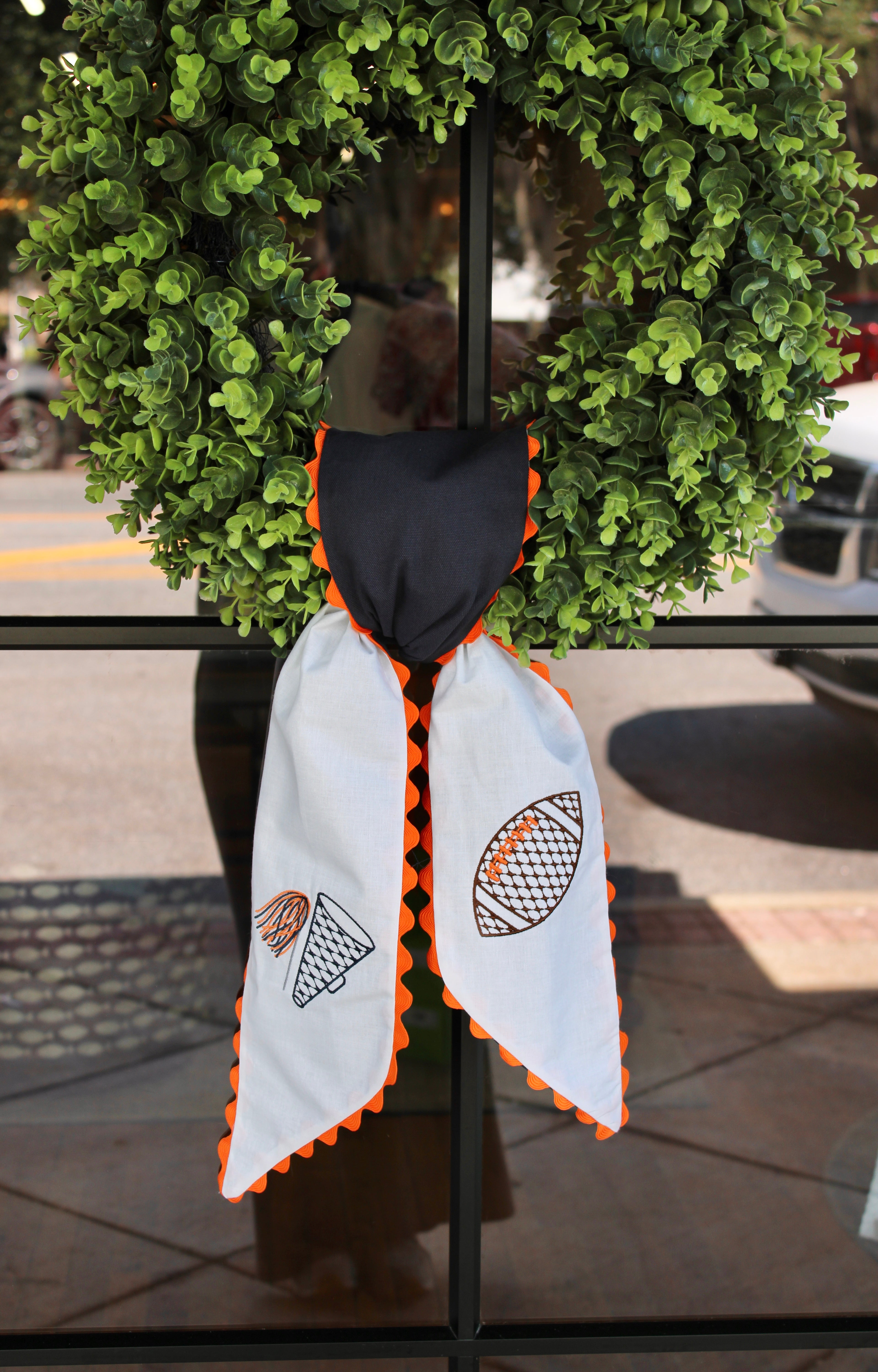 Game Day Wreath Sash (Auburn)