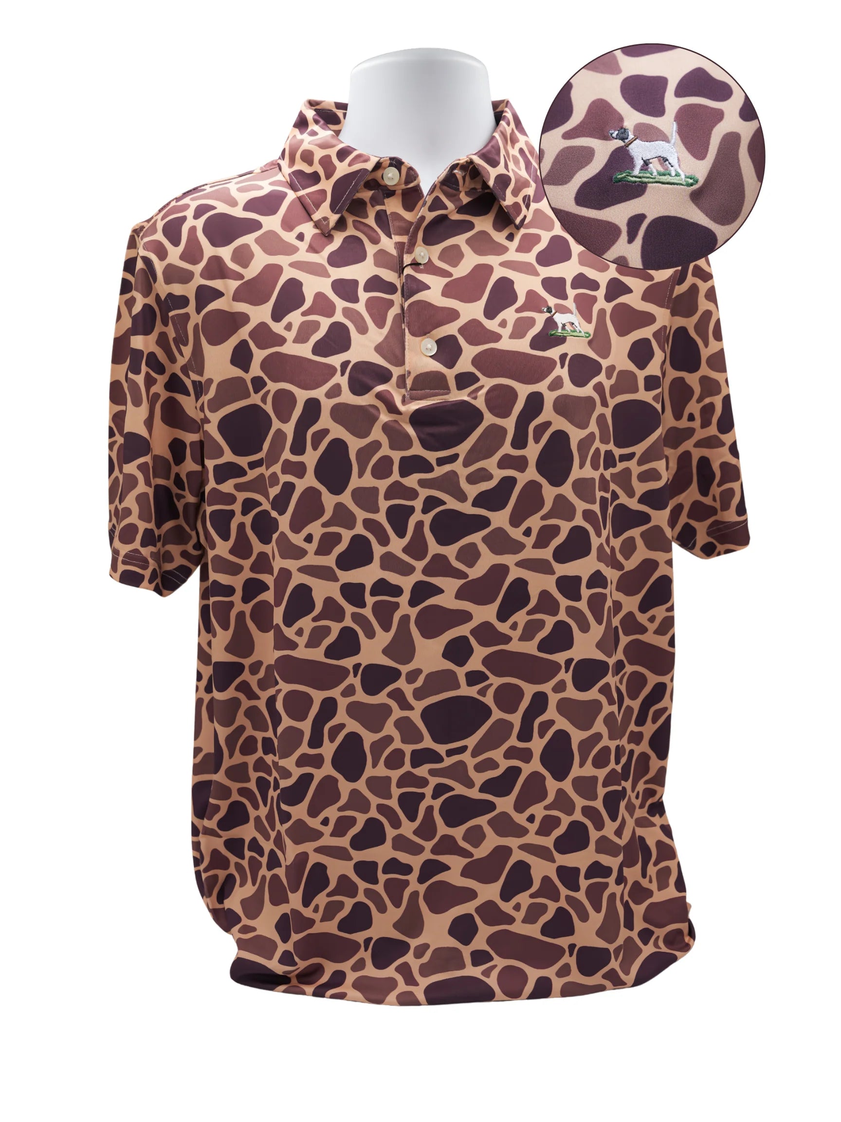 Bull & Briar - Camo Polo (Dove Season Pointer)
