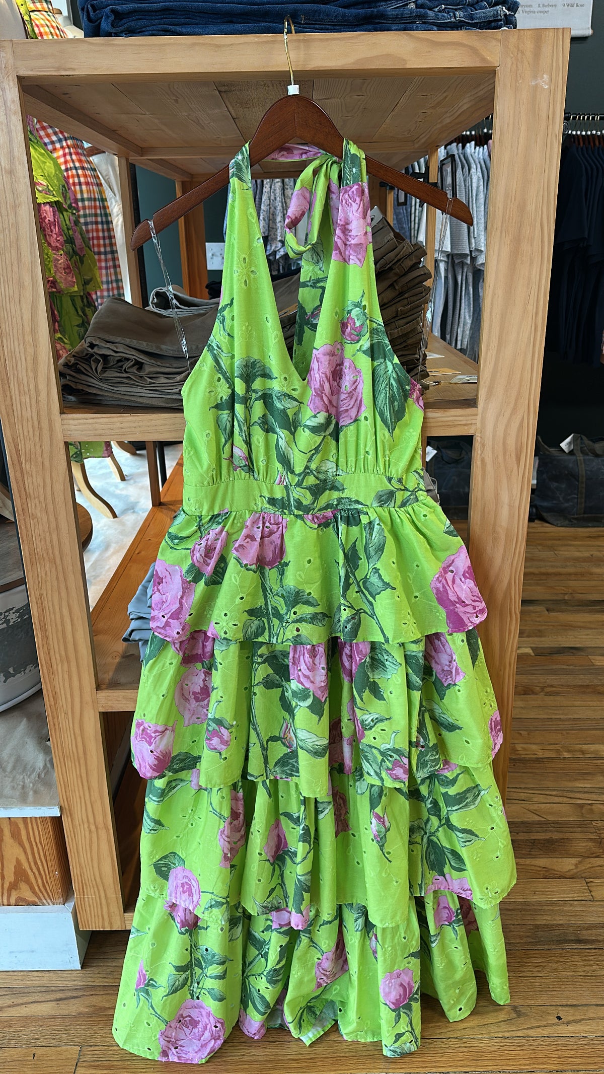 Carissa Dress - Chartreuse