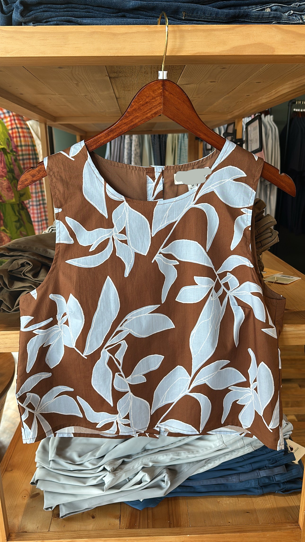 Bowen Top - Brown