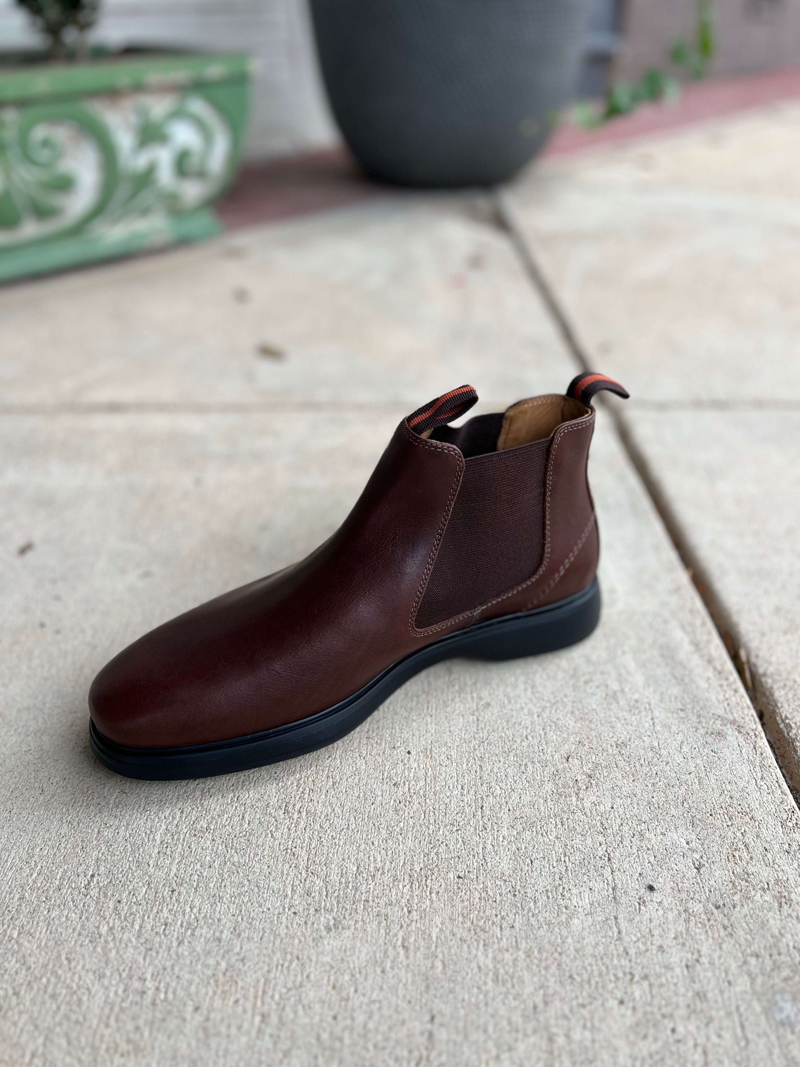 Martin Dingman - Windsor Saddle Leather Chelsea Boots (Chocolate)
