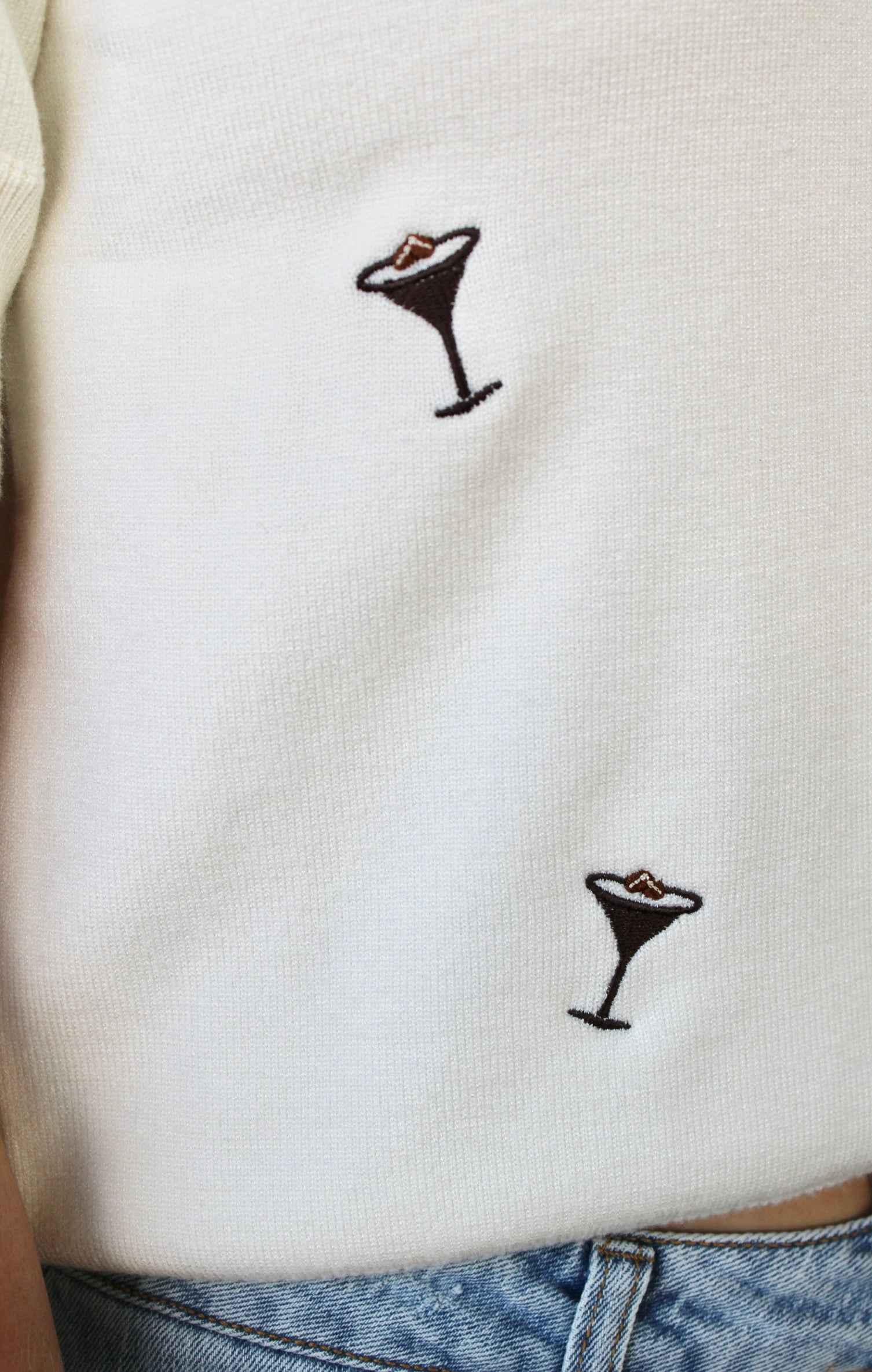 Espresso Martini Sweater (Cream)