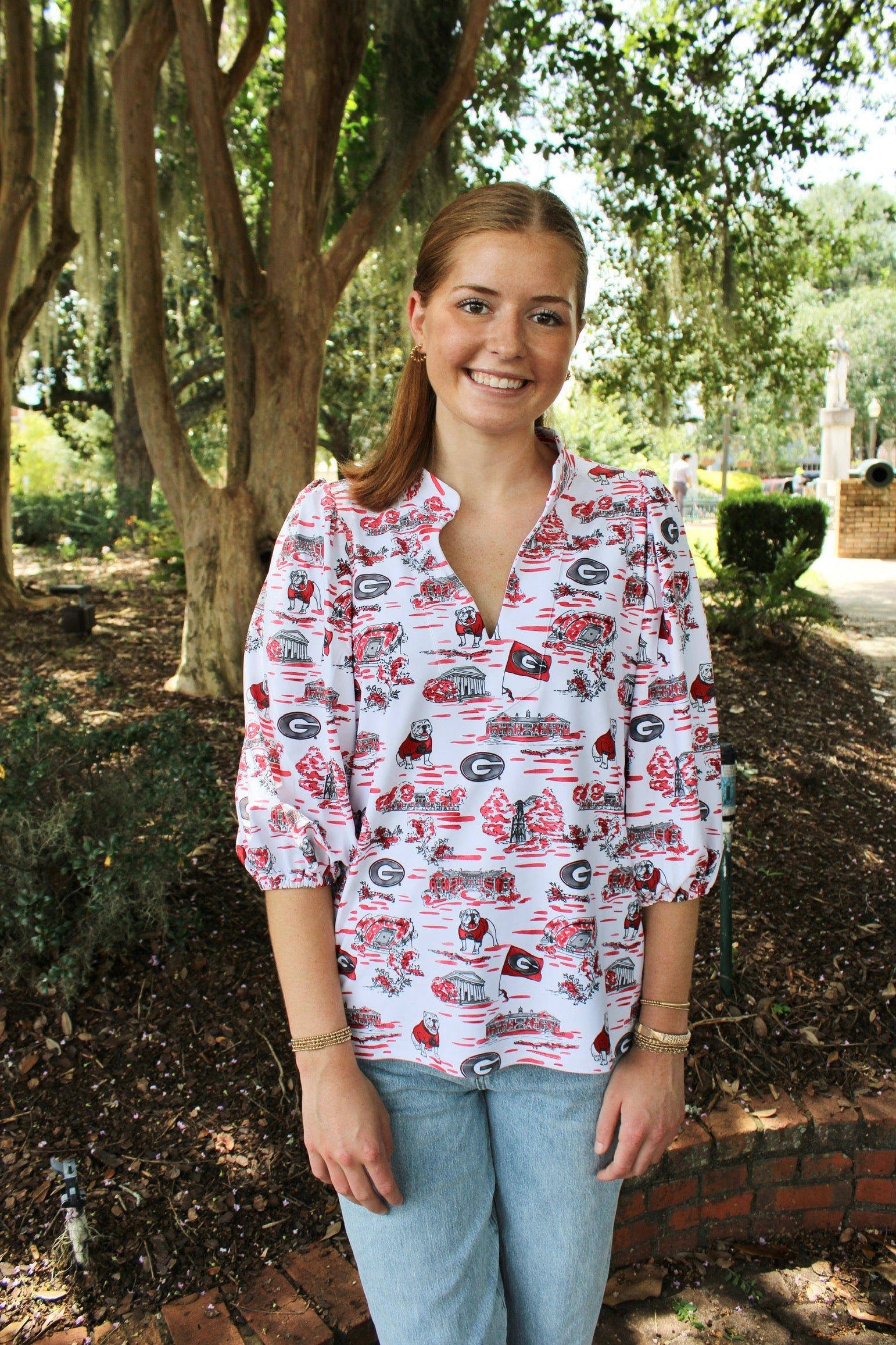 Smith & Quinn - Eliza Top (Georgia Toile)