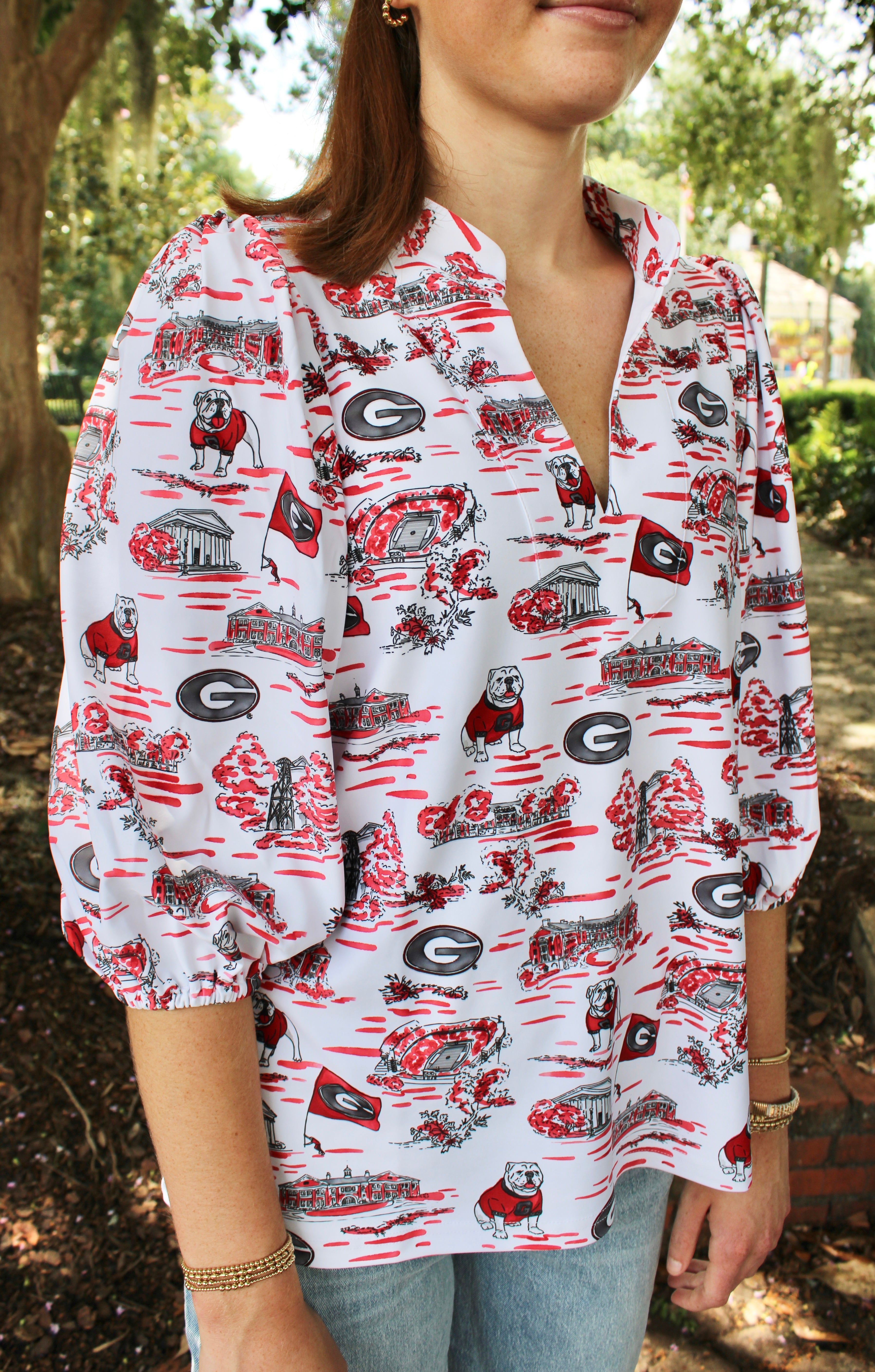 Smith & Quinn - Eliza Top (Georgia Toile)